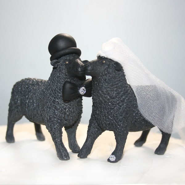 Sheep Cake Topper Etsy