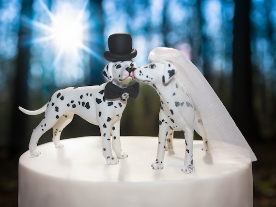 Dalmatian cake topper cheap