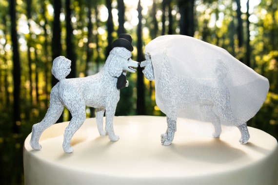 Poodle Cake Toppers Wedding Cake Toppers Animal Cake Toppers Dog Cake Toppers Custom Cake Toppers Cute Cake Toppers Dogs Cake Etsy Canada