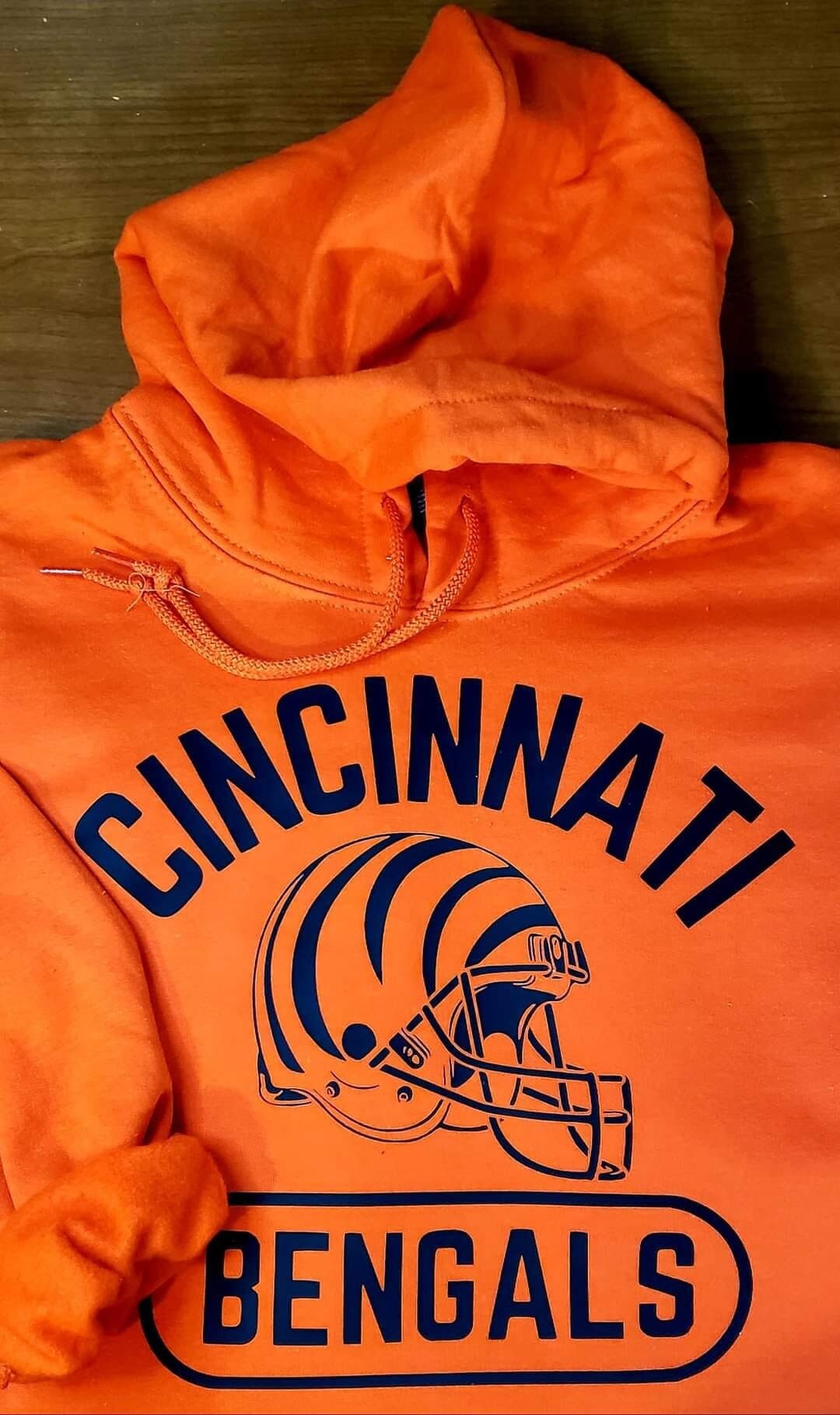 Cincinnati Bengals Sweatshirt, Who Dey, Spirit Wear, NFL Apparel Etsy