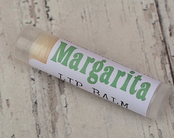 Margarita Flavored Natural Lip Balm ~ Adult Beverage Stocking Stuffers, Best Friend Gift under 10, Nice Mom Christmas Present, Boozy Gifts