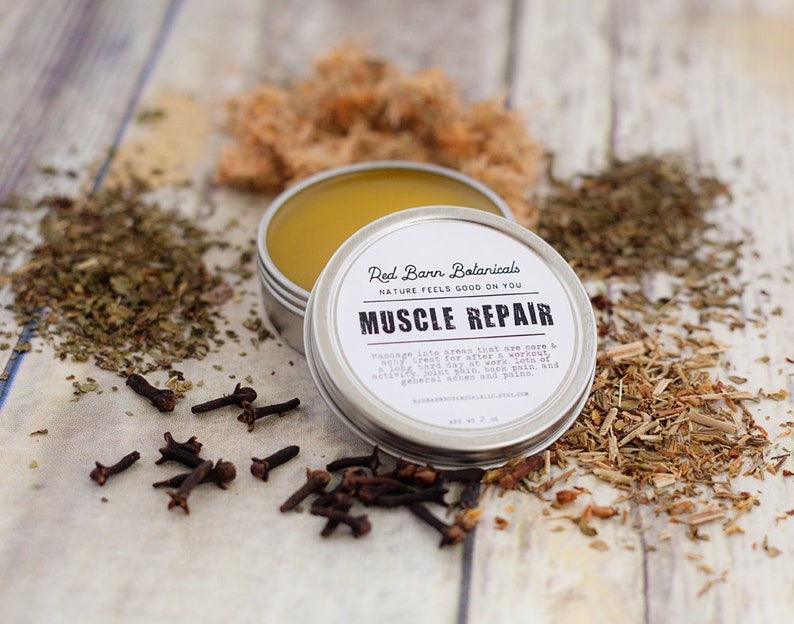 Arnica Turmeric Ginger Salve All Natural Organic Muscle Balm, Great Christmas Gifts for Dad, Best Idea for Runners, Mom Stocking Stuffers image 1