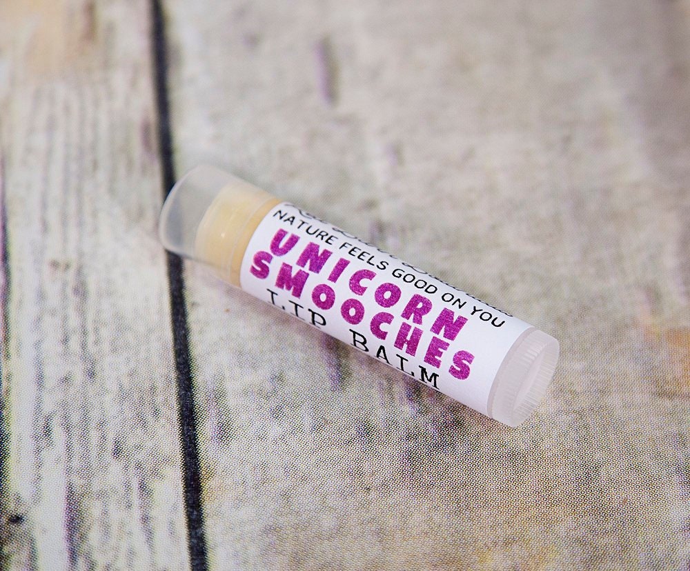 Unicorn Smooches Organic Lip Balm ~ Christmas Presents for Girls, Gee…