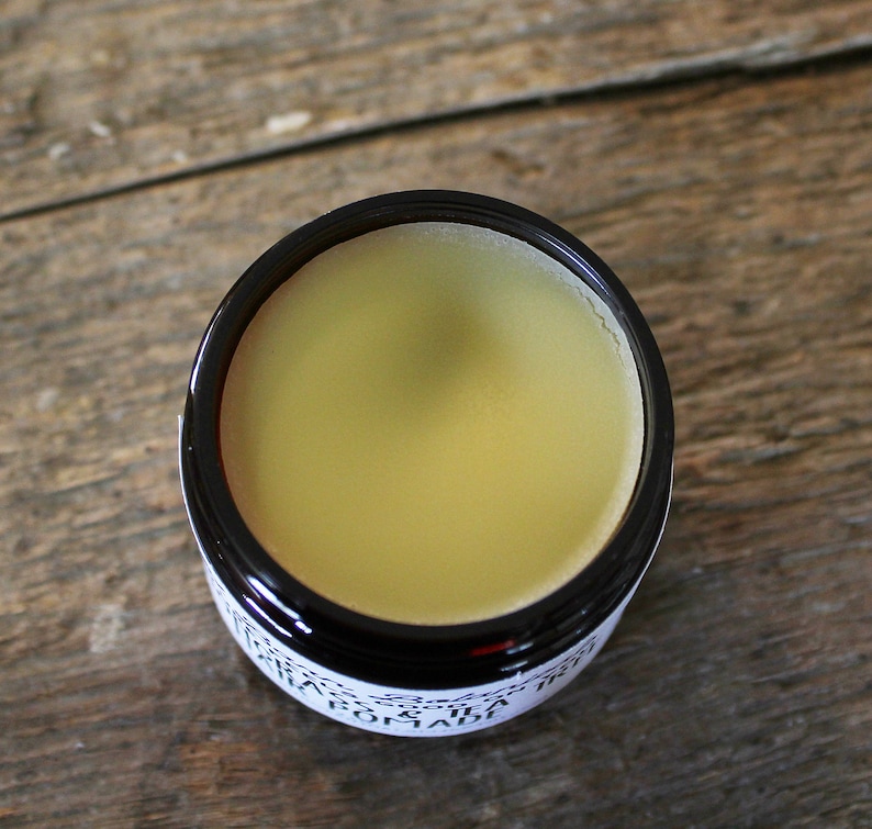 Lemongrass Tea Tree Organic Hair Pomade Medium Hold Natural Etsy