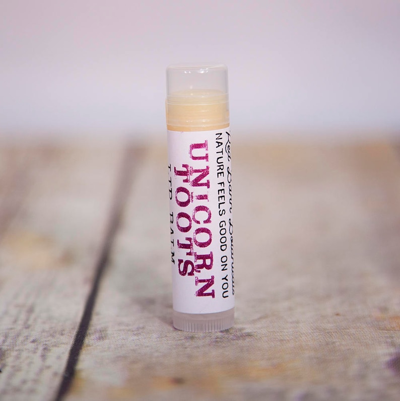 Organic Unicorn Toots Lip Balm All Natural Kid Stocking Stuffers, Cute Gifts for Her, Best Christmas Ideas under 10, Fantasy Lover Gift image 2