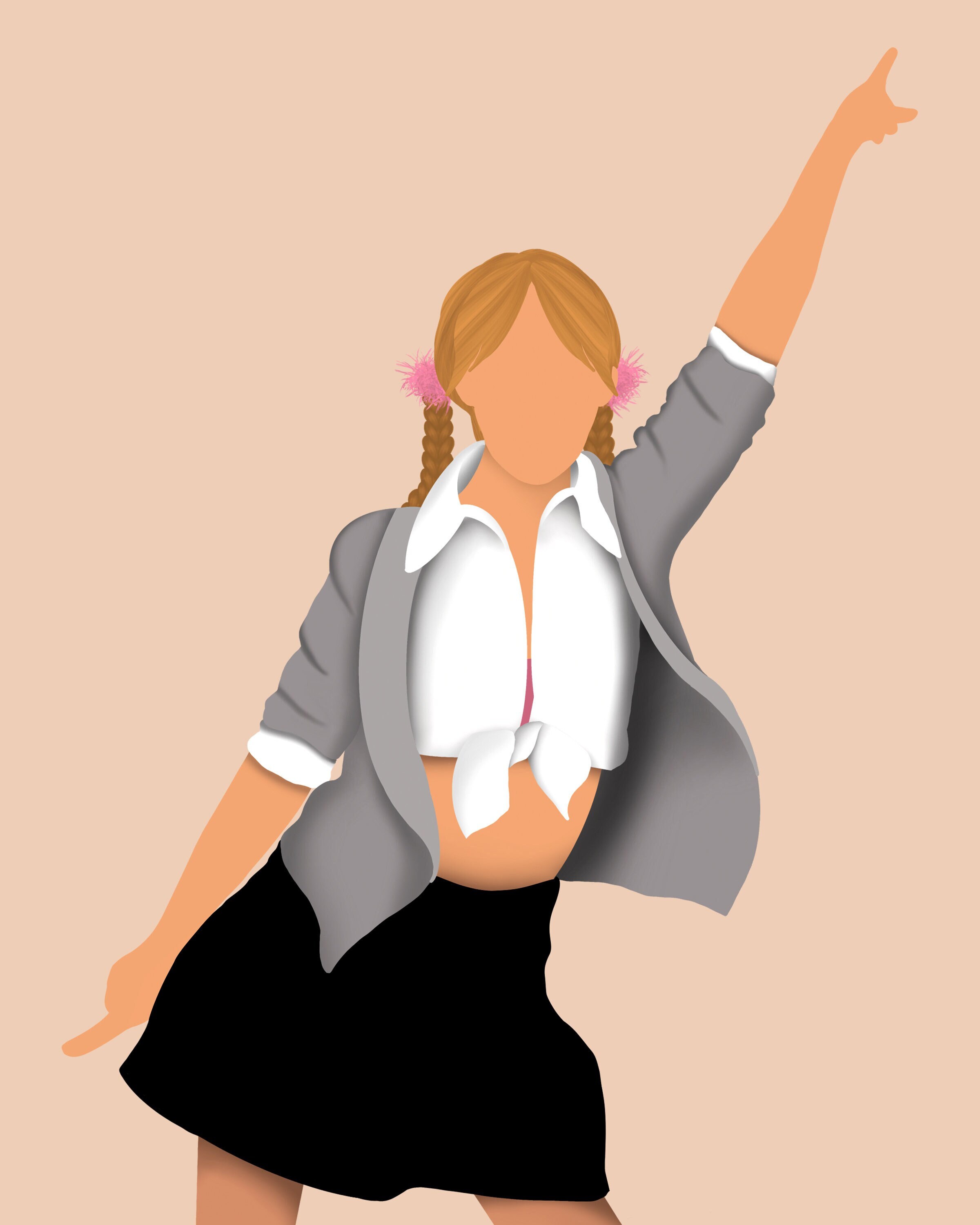 Britney Spears Minimalist Print Baby One More Time 90s Etsy