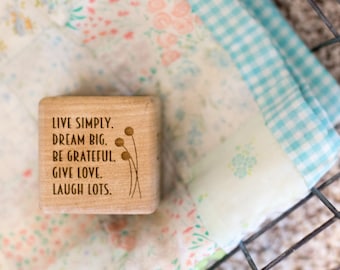 Bloque de bebé grabado personalizado // Regalo recién nacido // Regalo de ducha de bebé // Bloque de bebé de madera // Regalo de bebé personalizado // Bloque de bebé personalizado