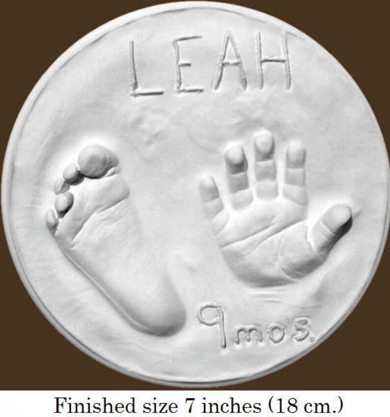 3D Baby hand and foot Impression Kit Etsy 3D Baby hand and foot Impression Kit Etsy
