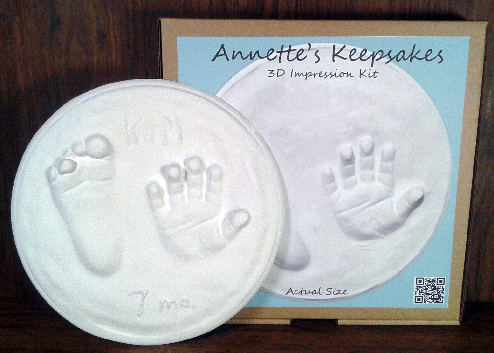 3D Baby hand and foot Impression Kit Etsy 3D Baby hand and foot Impression Kit Etsy