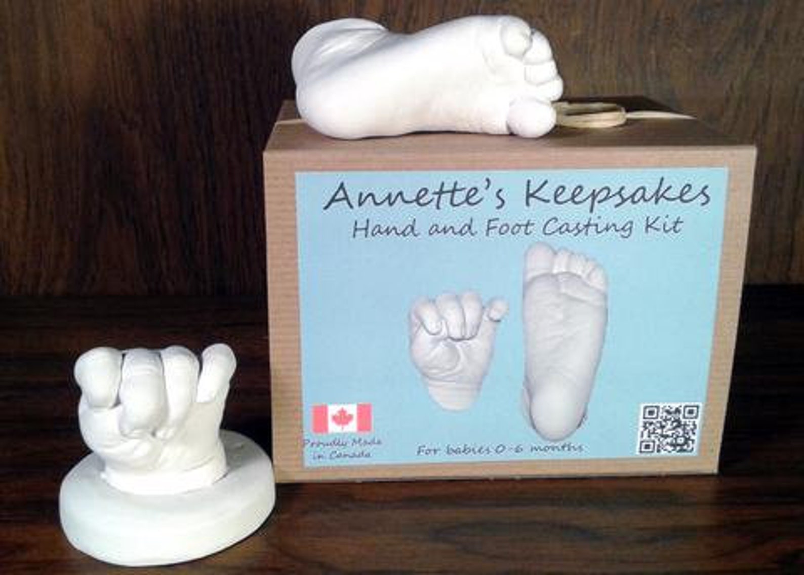 first mother's day gift hand and foot casting kit