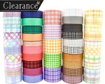 Grid Washi Tape: Journaling, Scrapbooking, Crafting (1 Meter)