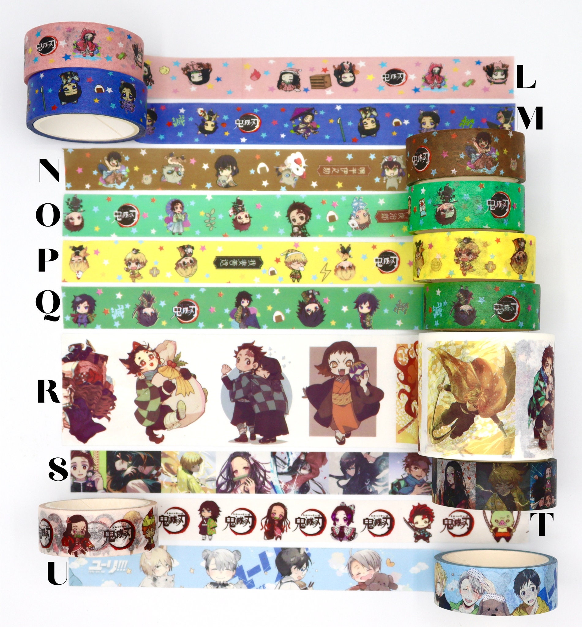 Washi Tape Samples,washi Tape, Cute Tape, Masking Tape,deco Tape Lucky Star  Girls Themed Washi Tape40mm Width, JG-01 