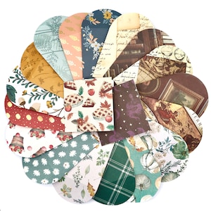 Cartes de voeux pour Thanksgiving - Mini cartes de voeux (Lot de 5)