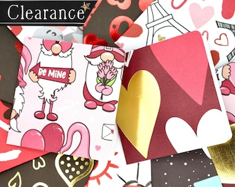 Valentine Mini Envelopes: Handmade, Comes With Greeting Cards (Set of 5)