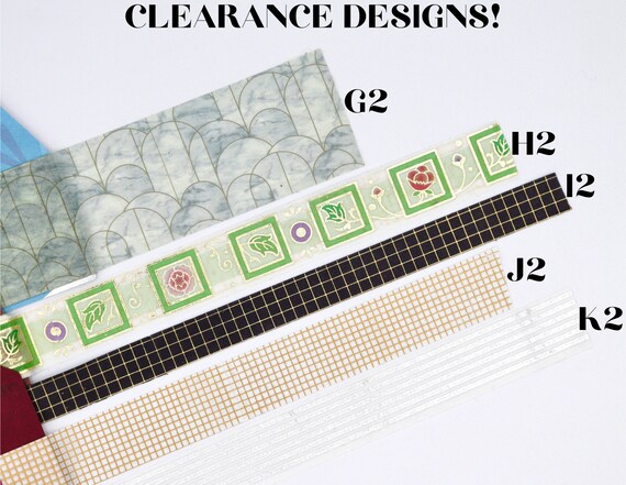 Vintage Washi Tape Samples Decorative Tape for Crafts Planner Decorations  Journal Embellishments Cute Stationery 1 Meter 