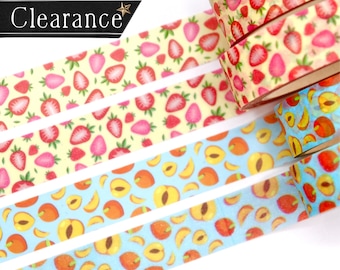 Fruit Washi Tape: Journaling, Scrapbooking (10 Meters)