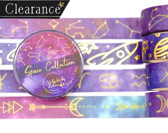 Galaxy Washi Tape: Journaling, Scrapbooking, Basteln (10 Meter)