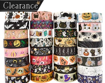 Halloween Washi Tape: Journaling, Scrapbooking, Crafting (1 Meter)