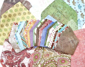 Vintage Paper Envelopes: Handmade, Journaling, Crafting (Set of 15)