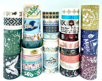 Magic Tarot Washi Tape Samples - Paper Craft & Scrapbook Supplies
