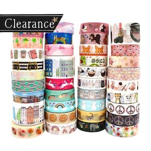 Kawaii Washi Tape: Journaling, Scrapbooking, Crafting (1 Meter)