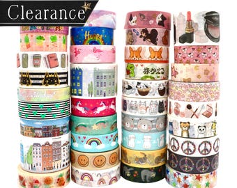 Kawaii Washi Tape: Journaling, Scrapbooking, Crafting (1 Meter)