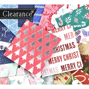 Mini enveloppes de Noël : faites main, livrées avec une carte de voeux (lot de 5)