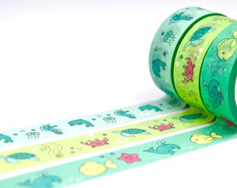 Washi Tape Set 60 Rolls Thin 3mm/5mm/8mm Decorative Kids Tape