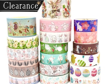 Easter Washi Tape: Journaling, Scrapbooking, Crafting (1 Meter)