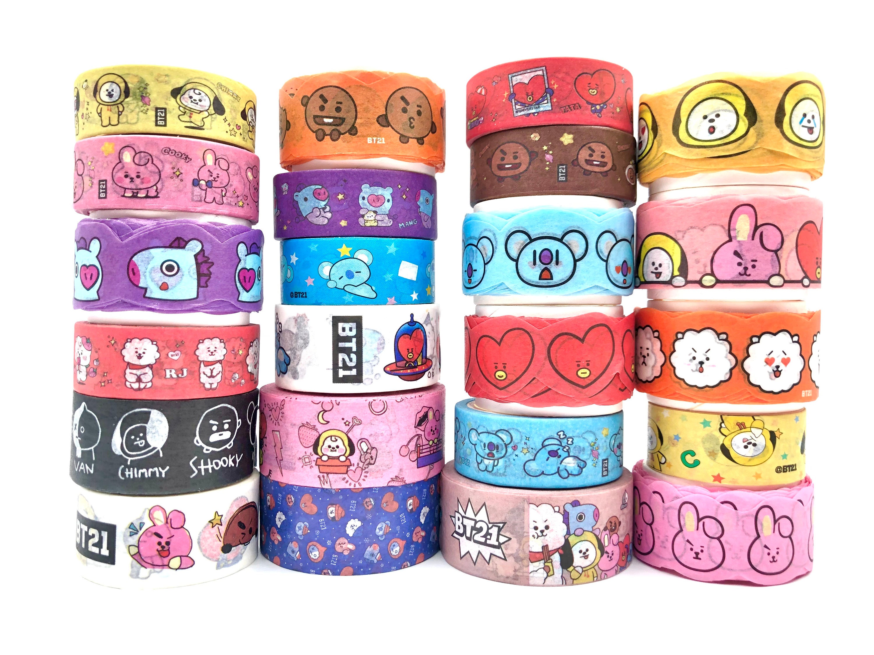 Sweet Pink Washi Tape 8 Styles 