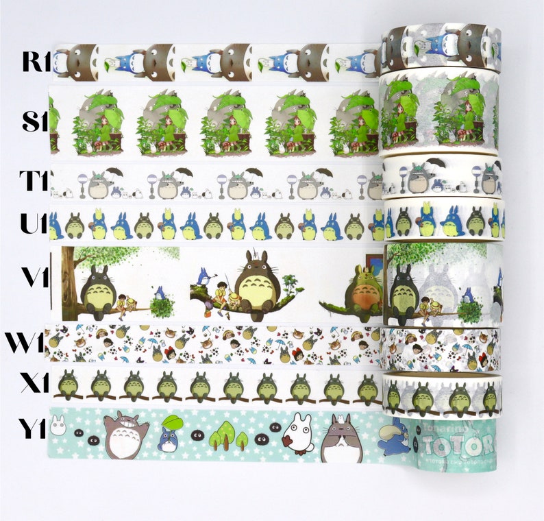 Anime Washi Tape Samples Decorative Tape for Scrapbooking 1 Meter image 8
