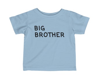 T-shirt en jersey fin Big Brother pour bébé