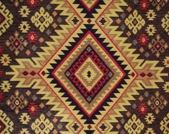 Cotton Fabric,Upholstery Fabric,Kilim Fabric,,Ethnic Fabric,Woven Fabric,Tribal Fabric,Turkish Fabric,Carpet Fabric, by the 5 Meters/Yards