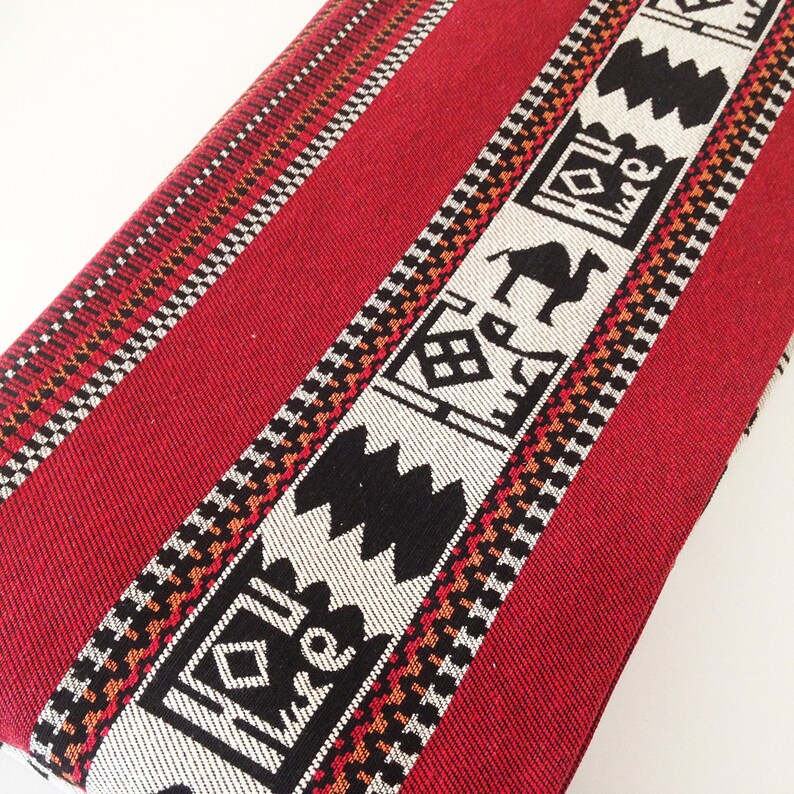 Wholesale Fabrics Tapestry Fabric 5 MetersYards Geometric Kilim Fabric Traditional Tribal Style Upholstery Fabric