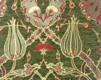 Kilim Upholstery Fabric By The Yard, Boho Tribal Woven Fabric For Chair Sofa Pillow Covers, Rustic Textile For Home Decor Projects.