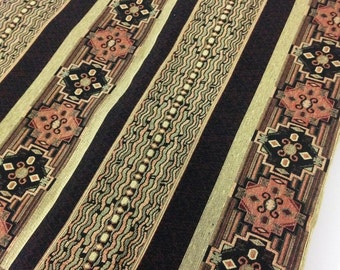 5 Meters/Yards,Traditional, Ethnic Tribal Style Upholstery Fabric,Cotton Woven Fabric,Tapestry Fabric,Aztec Navajo Geometric Kilim Fabric