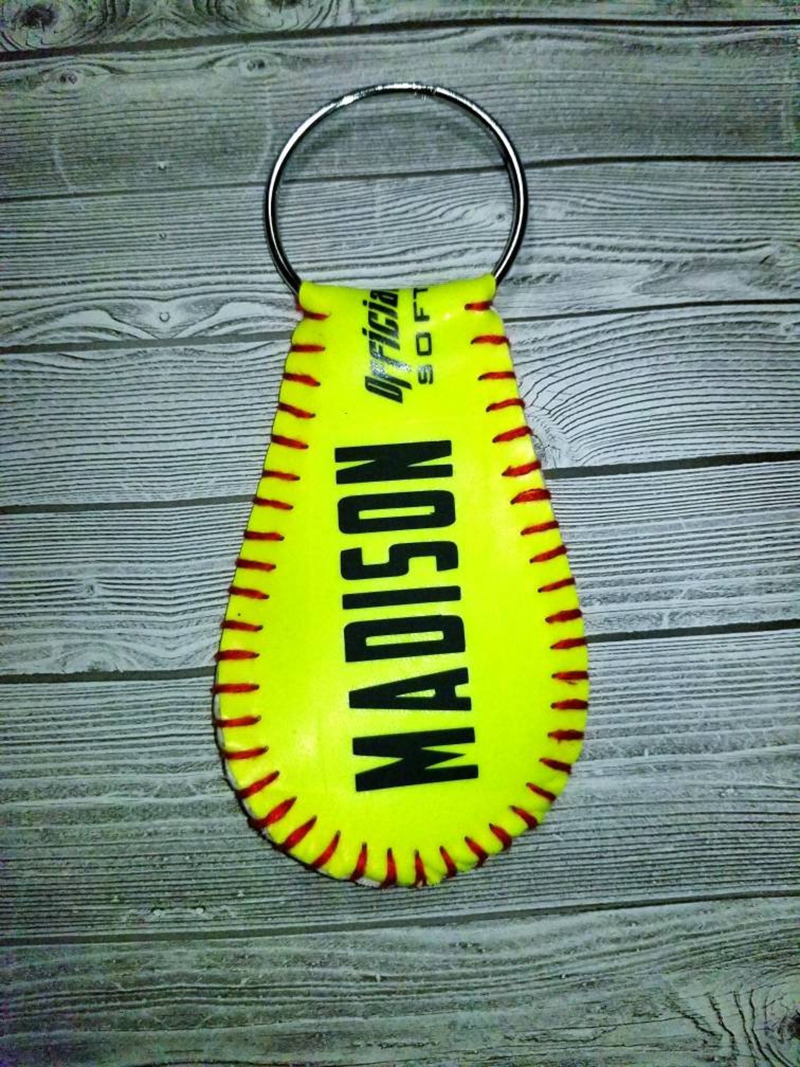 Softball Bag Tags / Key Chains. Etsy