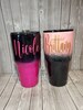 Glitter Tumbler. Custom Ombre Tumbler. Stainless Steel Ozark Trail 32oz Double Wall Vacuum Tumbler. Personalized (Optional) 