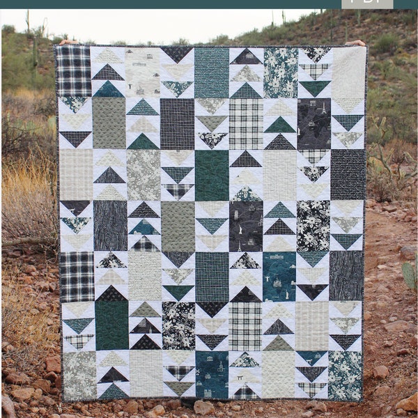 Take Me Home Quilt Pattern PDF