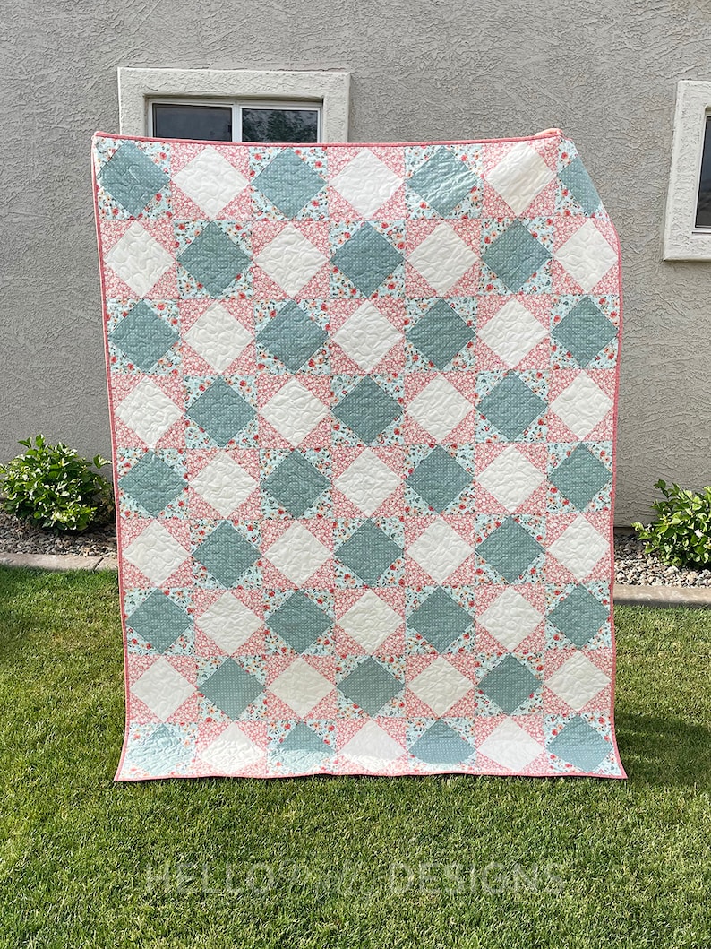 Prairie Picnic Quilt Pattern PDF image 1