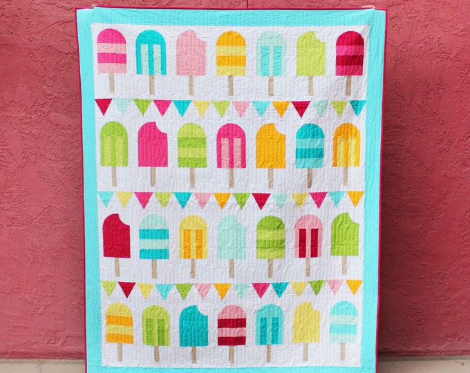 Popsicle Parade Quilt Pattern Etsy