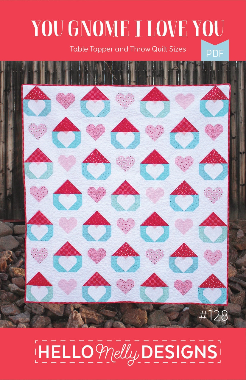 You Gnome I Love You Quilt Pattern