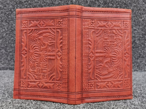 Artisan Moroccan Tan Leather Coat Wallet Handmade… - image 8