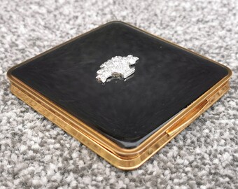 Vintage 50's Equestrian Solid Brass Card/Cigarette Case – Offerings Gallery