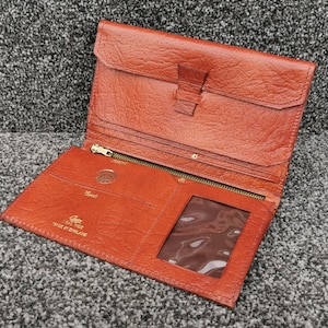 Cartera vintage de cuero, años 60, ¡Nuevo stock! ¡Raro hallazgo!