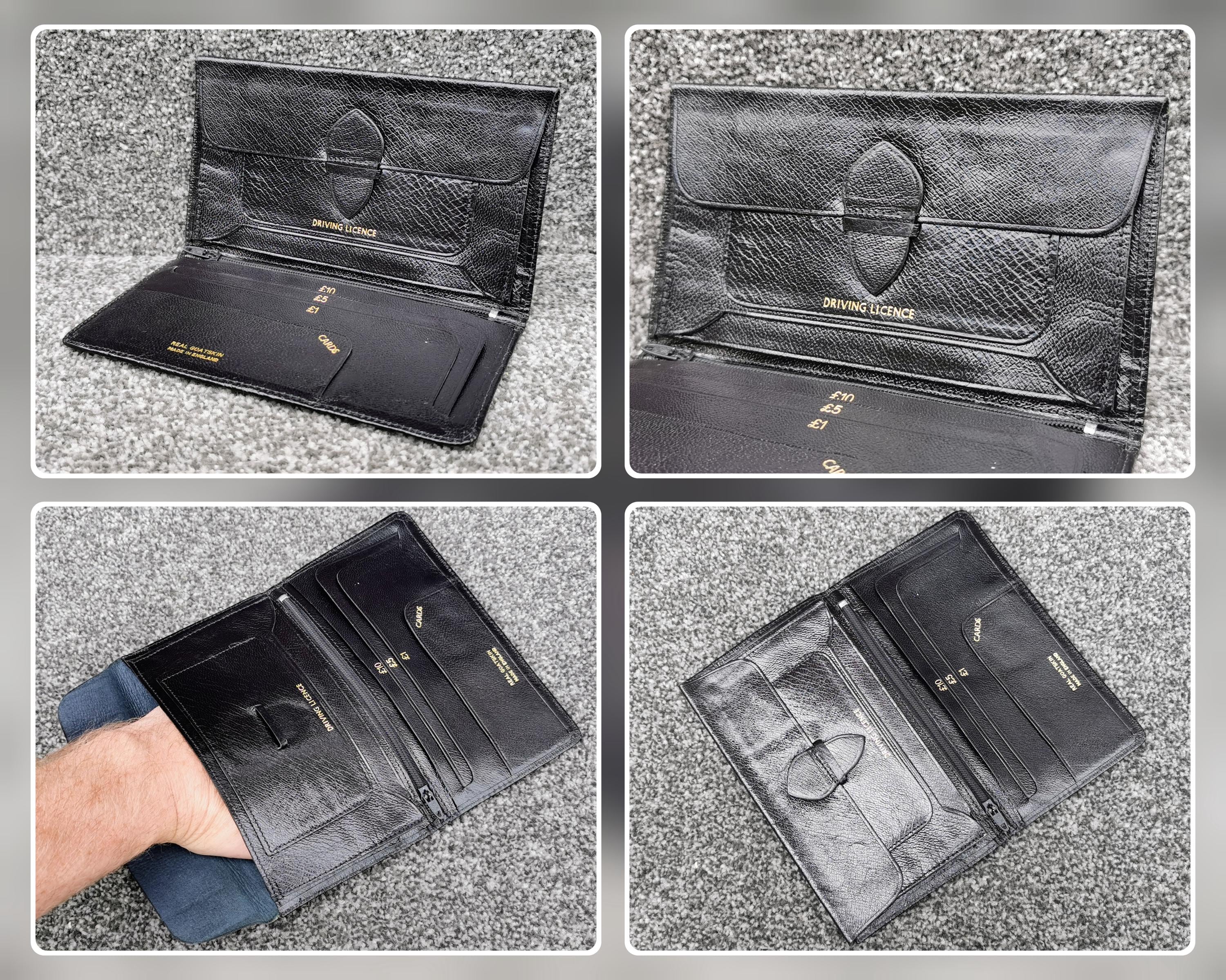 Portefeuille vintage maison héritage en cuir | Vinted