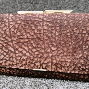 Vintage Leder Geldbörse, schöne strukturierte Soft Touch, tolle Geschenkidee für Mama, Frau, Oma!