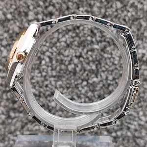 Seiko SOLAR-klocka, blå urtavla, ljusgrå visare, E/F-dagarsdatum, rostfritt stålarmband bild 17