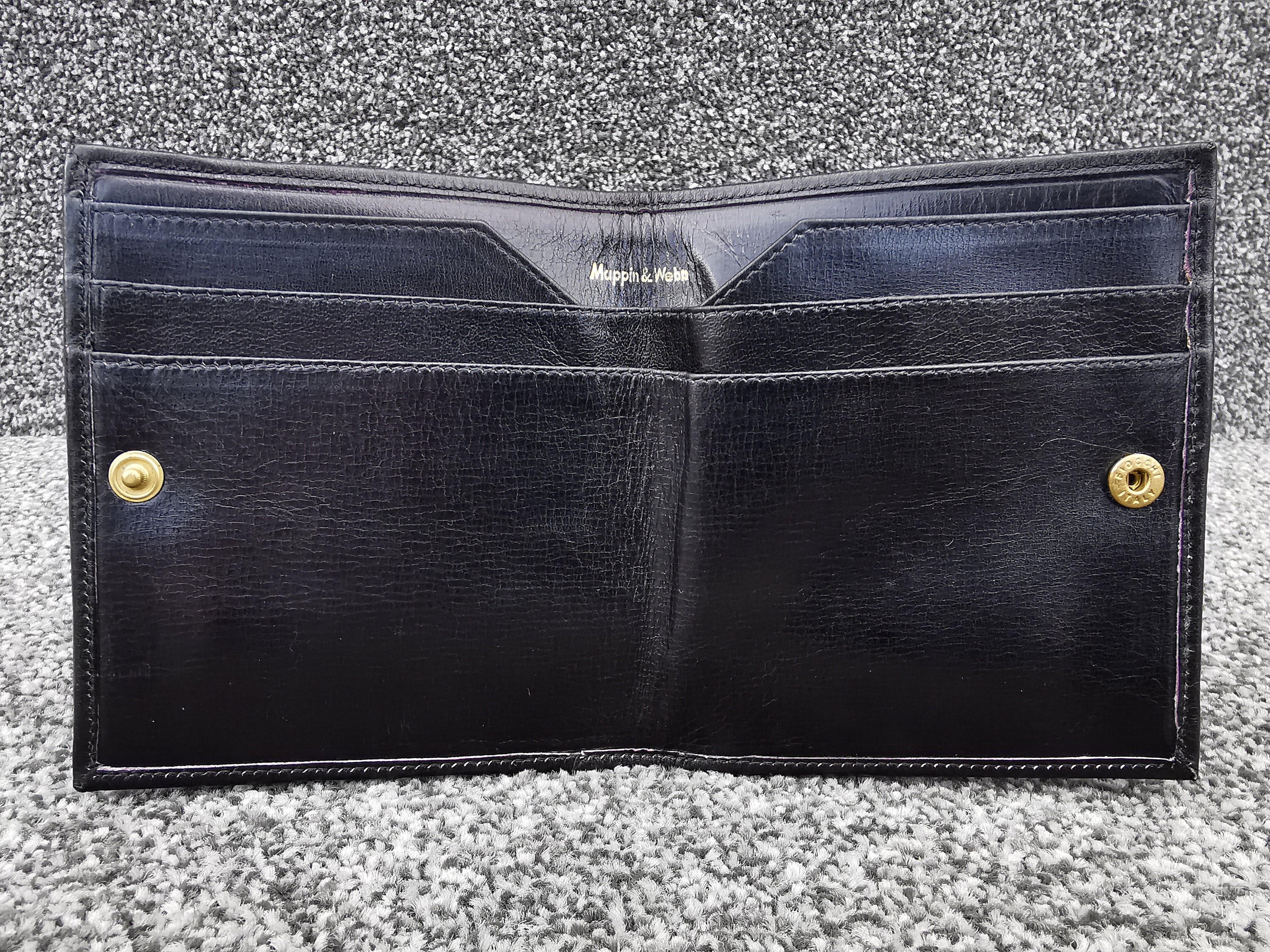 1980's Mappin & Webb Classic Leather Notecase Wallet - Etsy UK