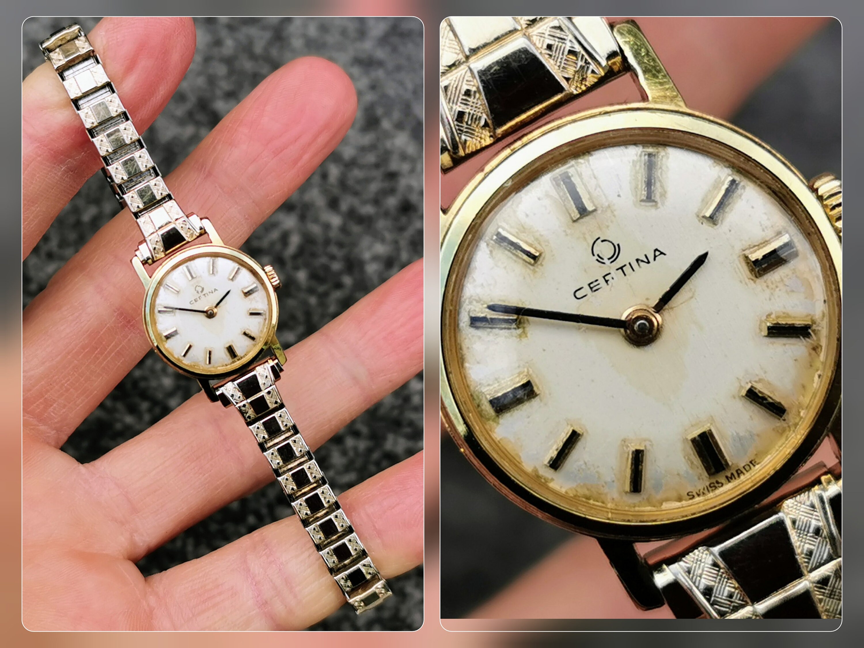 Certina-reloj Con Correa De Acero Para Hombre Y Mujer, Reloj